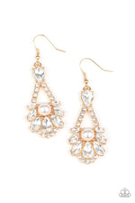 Load image into Gallery viewer, Prismatic Presence - Gold Earrings Paparazzi
