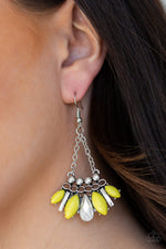 Load image into Gallery viewer, Terra Tribe - Yellow Earrings Paparazzi
