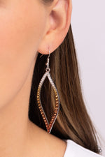 Load image into Gallery viewer, Admirable Asymmetry - Multi Color Earrings
