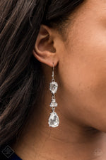 Load image into Gallery viewer, Once Upon a Twinkle White Earrings
