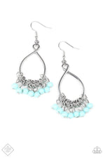 Load image into Gallery viewer, Broadway Babe Blue Earrings Paparazzi
