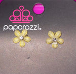 Load image into Gallery viewer, Flower Starlet Shimmer Earrings Paparazzi
