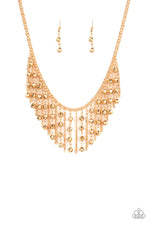 Load image into Gallery viewer, Rebel Remix - Gold Necklace Paparazzi
