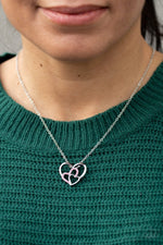 Load image into Gallery viewer, Follow Your Heart POP -Pink Necklace
