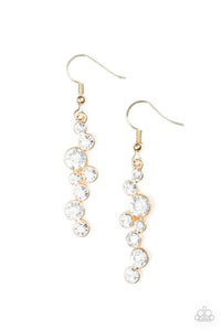 Milky Way Magnificence - Gold Earrings