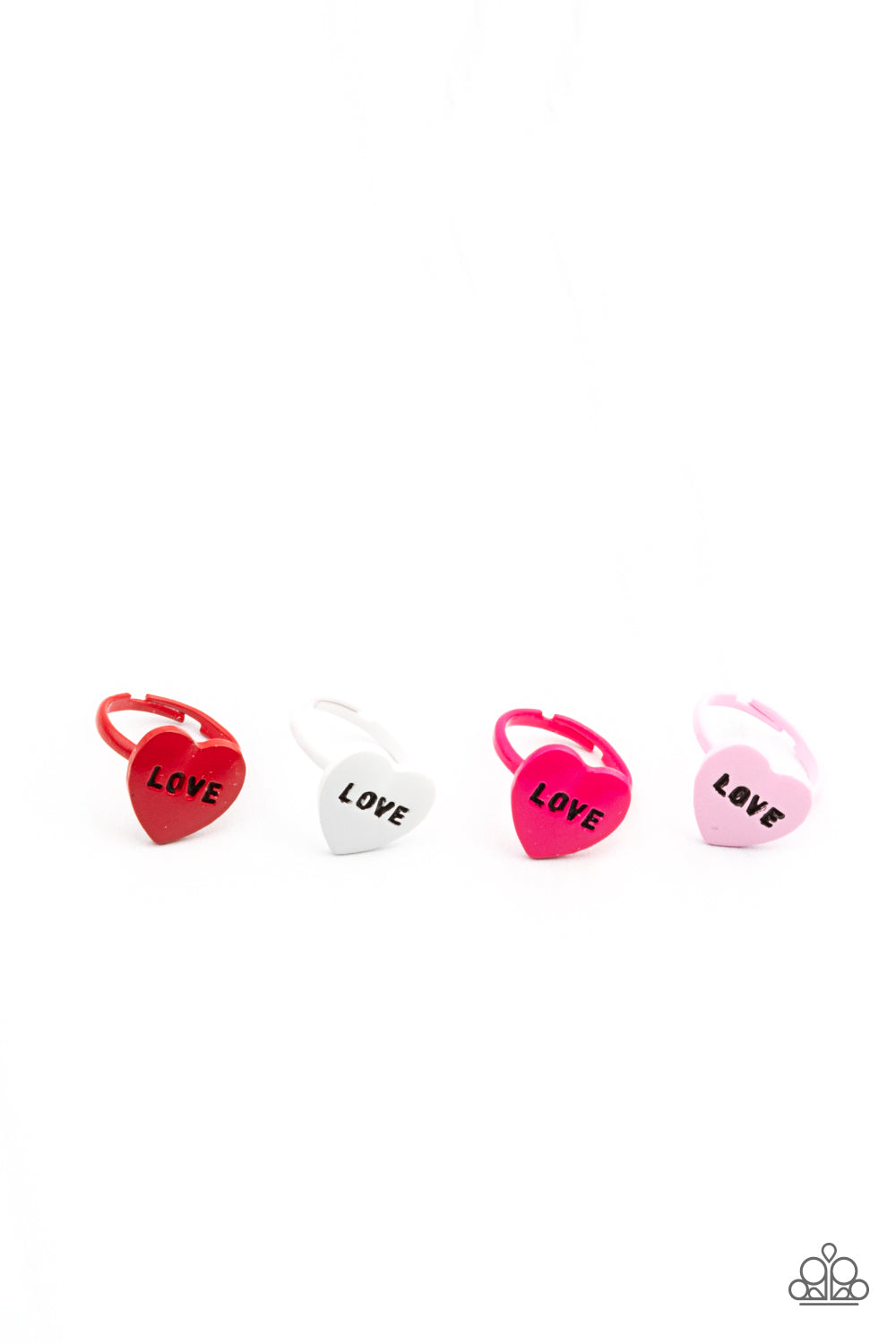 Heart Rings Starlet Shimmer Paparazzi