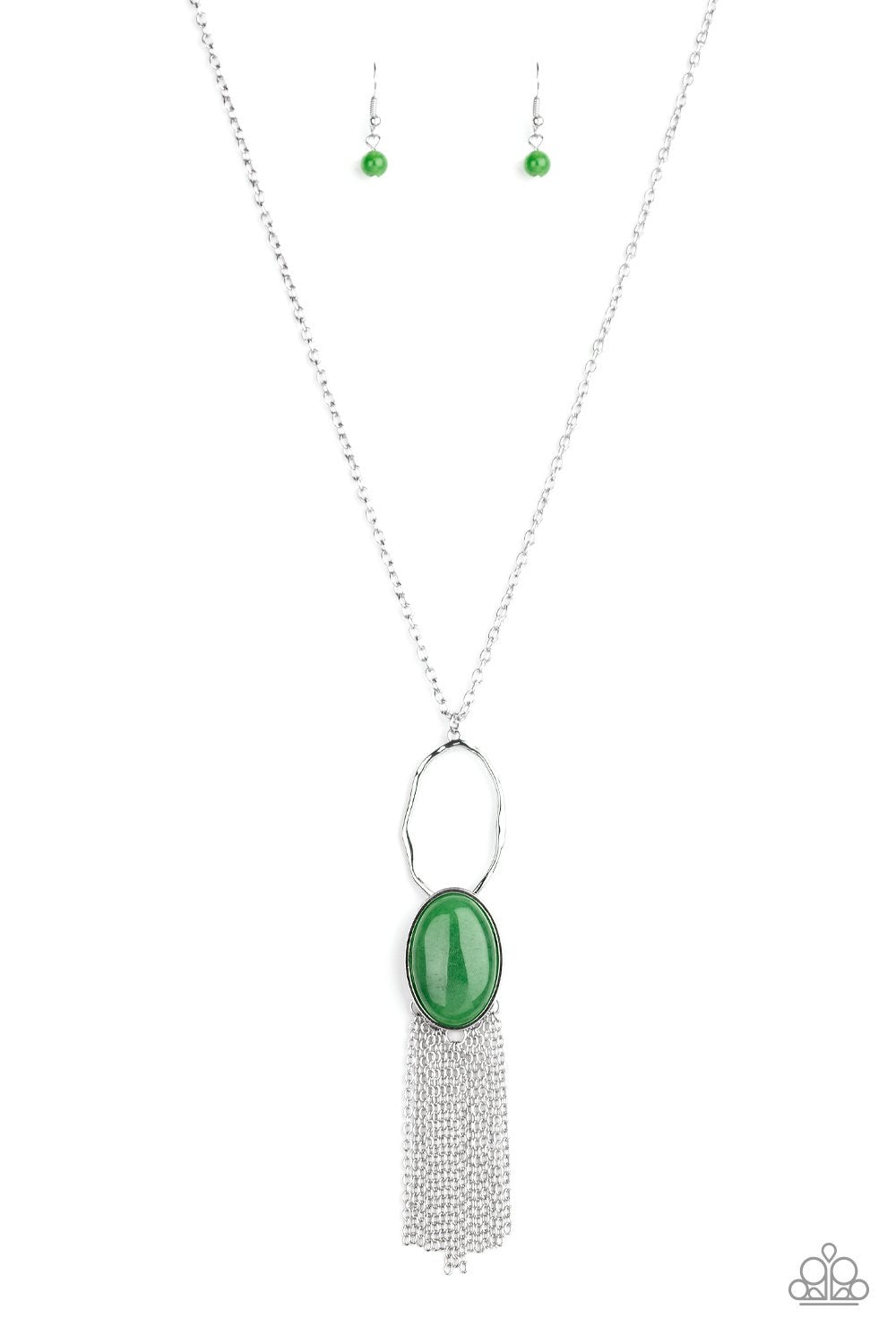 Dewy Desert Green Necklace Paparazzi