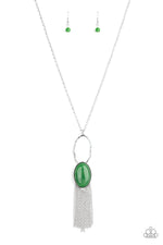 Load image into Gallery viewer, Dewy Desert Green Necklace Paparazzi
