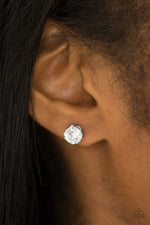 Load image into Gallery viewer, Just In TIMELESS - White Earrings Paparazzi
