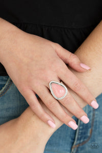 Mojave Mist - Pink Ring Paparazzi