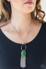 Load image into Gallery viewer, Dewy Desert Green Necklace Paparazzi
