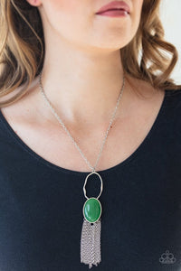 Dewy Desert Green Necklace Paparazzi