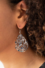 Load image into Gallery viewer, Winter Garden - Blue Earrings Paparazzi
