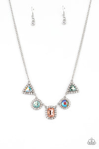 Posh Party Avenue - Multi  Color Necklace Paparazzi