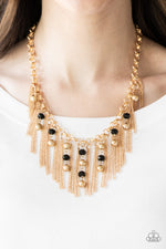 Load image into Gallery viewer, Ever Rebellious - Gold Necklace Paparazzi
