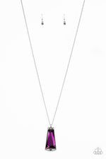 Load image into Gallery viewer, Empire State Elegance - Purple Necklace Paparazzi
