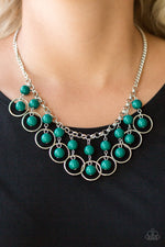 Load image into Gallery viewer, Really Rococo - Green Necklace Paparazzi
