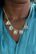 Load image into Gallery viewer, Posh Party Avenue - Multi  Color Necklace Paparazzi
