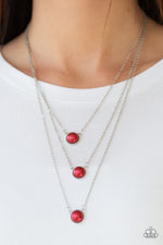 Load image into Gallery viewer, A Love For Luster - Red Necklace Paparazzi
