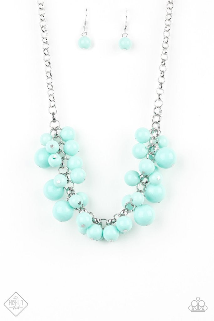 Walk This Broadway - Blue Necklace Paparazzi