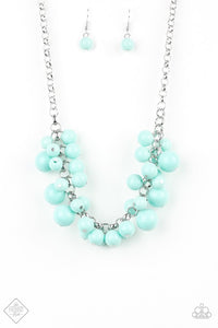 Walk This Broadway - Blue Necklace Paparazzi