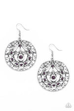 Load image into Gallery viewer, Choose To Sparkle - Purple Earrings Paparazzi
