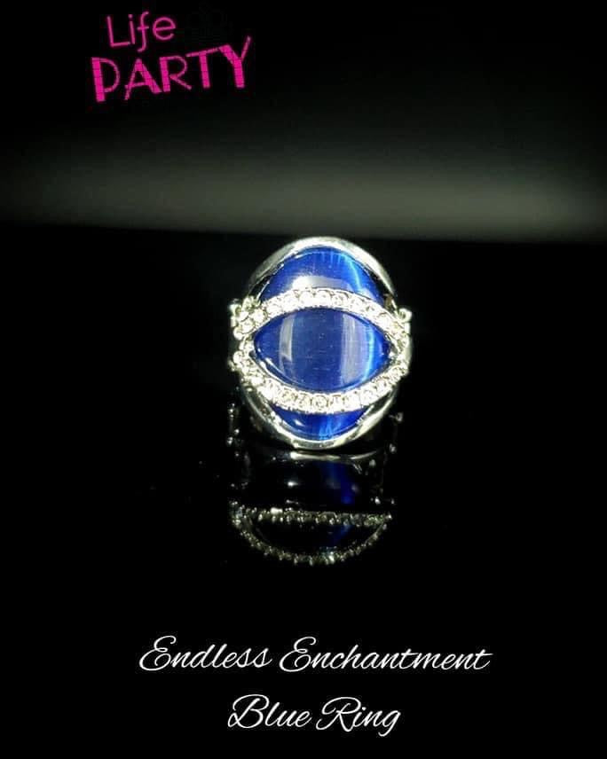 Endless Enchantment-Blue Ring Paparazzi