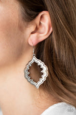 Load image into Gallery viewer, Taj Mahal Majesty - Silver Earrings
