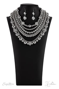 The Liberty 2021 Zi Signature Collection Silver Necklace Paparazzi