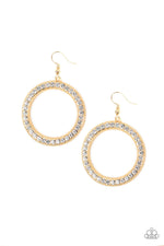 Load image into Gallery viewer, Haute Halo - Gold Earrings
