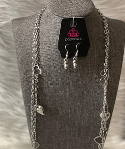 Chicly Cupid - Silver Necklace Paparazzi