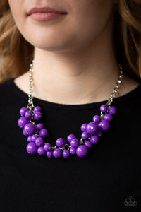 Walk This BROADWAY - Purple Necklace Paparazzi