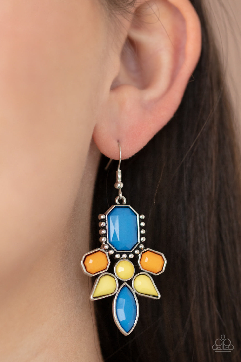 Vacay Vixen - Multi Color Earrings Paparazzi