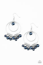 Load image into Gallery viewer, New York Attraction - Blue Earrings Paparazzi
