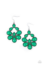 Load image into Gallery viewer, In Crowd Couture Green Earrings Paparazzi
