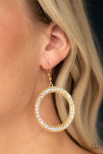 Load image into Gallery viewer, Haute Halo - Gold Earrings
