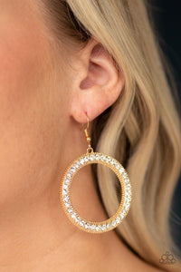 Haute Halo - Gold Earrings