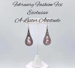 Load image into Gallery viewer, A-Lister Attitude Pink Earrings Paparazzi
