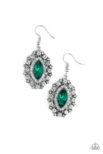 Load image into Gallery viewer, Long May She Reign Green Earrings Paparazzi
