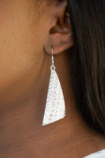 Load image into Gallery viewer, Ready The Troops Silver Earrings Paparazzi
