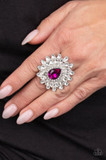 Load image into Gallery viewer, Whos Counting? - Pink Ring Paparazzi
